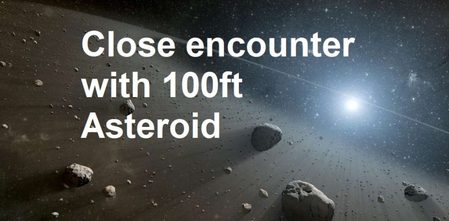 Our Close Encounter with 100ft Asteroid