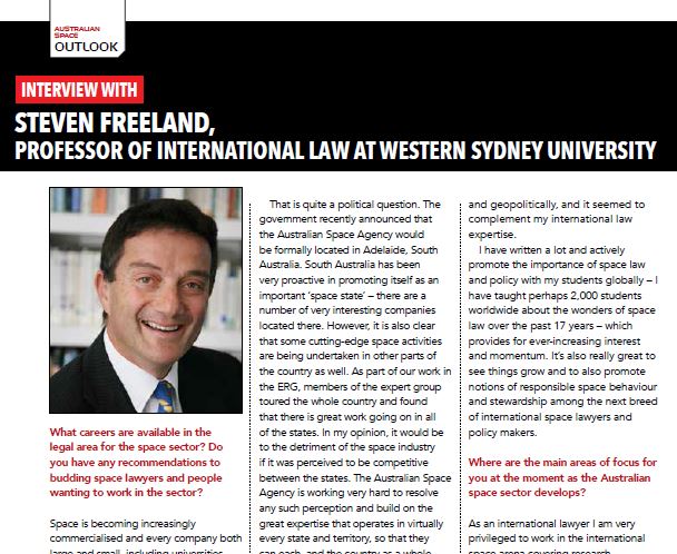 2/10 Interview with Steven Freeland