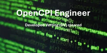 OpenCPI Engineer – Developed Vetting cleared