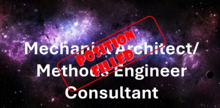Mechanical Architect/Methods Engineer Consultant